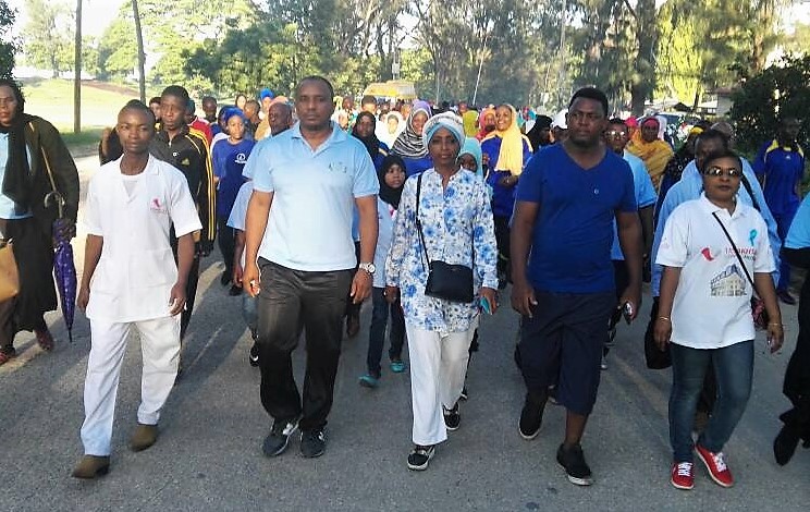 : Non-communicable diseases are silent killers in Zanzibar as elsewhere. It is paramount that we create awareness about NCDs, says Omar Mwalim. he marching for xxxxxxx together with xxxxxxx