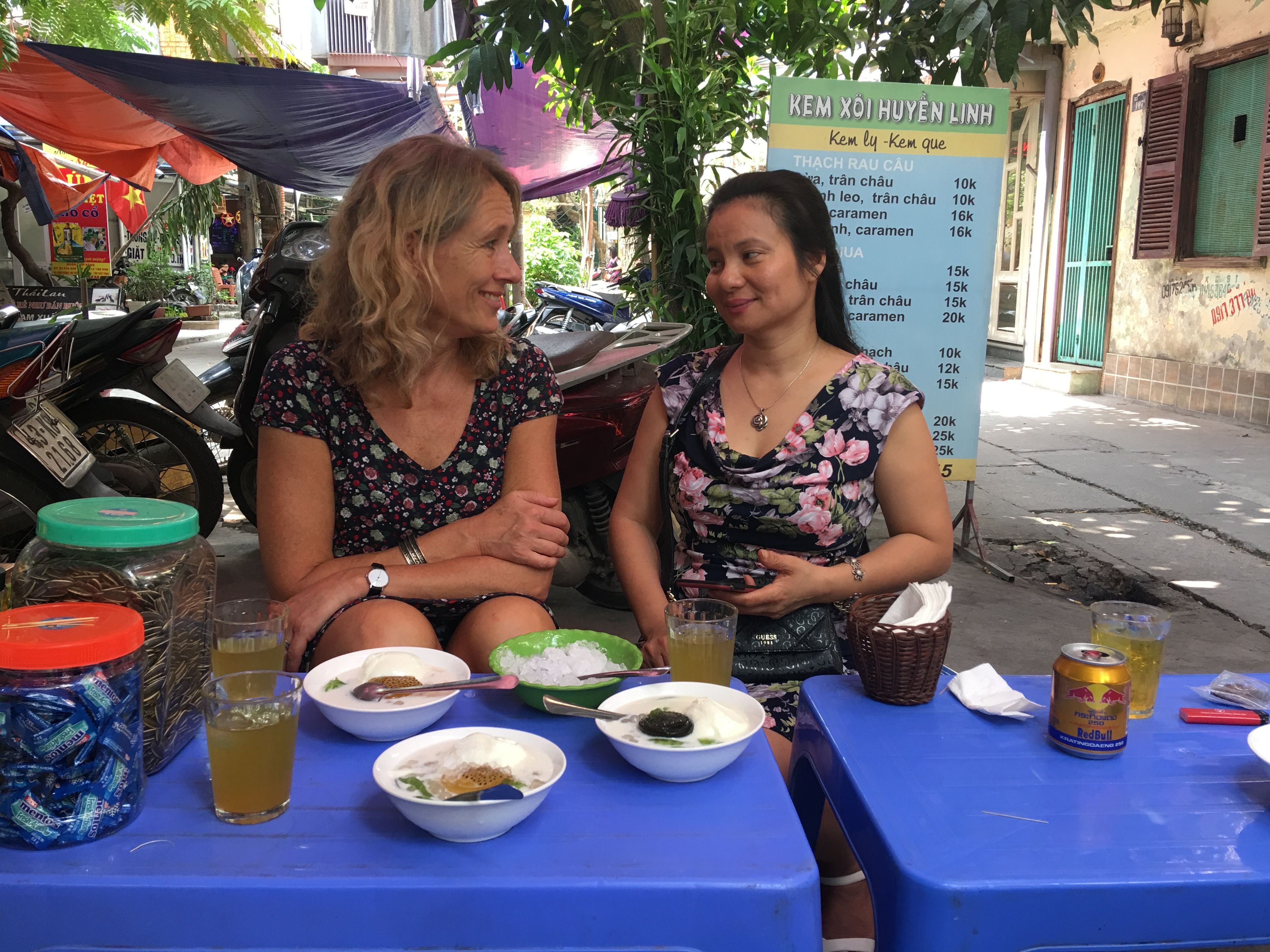 Hanoi Nov 2018. Photo: Courtery of Tine Gammeltoft, Professor, University of Copenhagen (left)  & Nguyen Thi Thuy Hanh Associate Professor, Hanoi Medical  University (right)